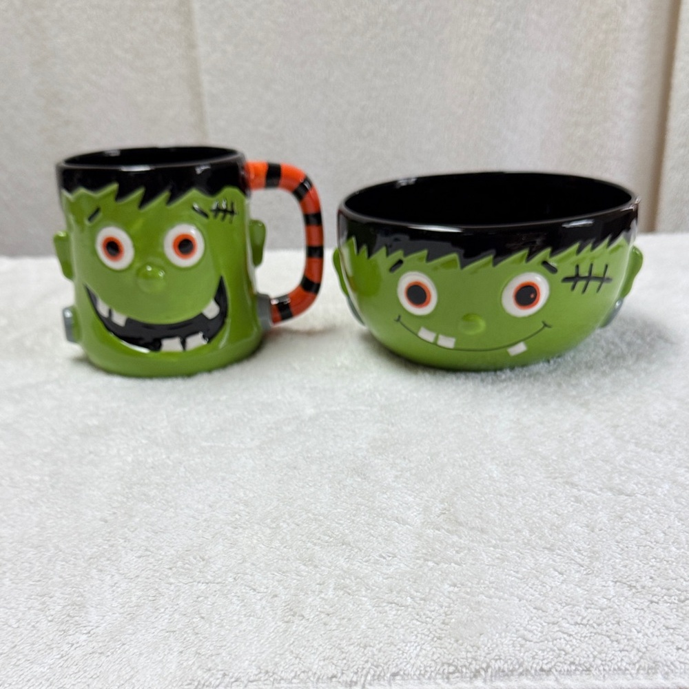 Frankenstein Mug and Bowl Set